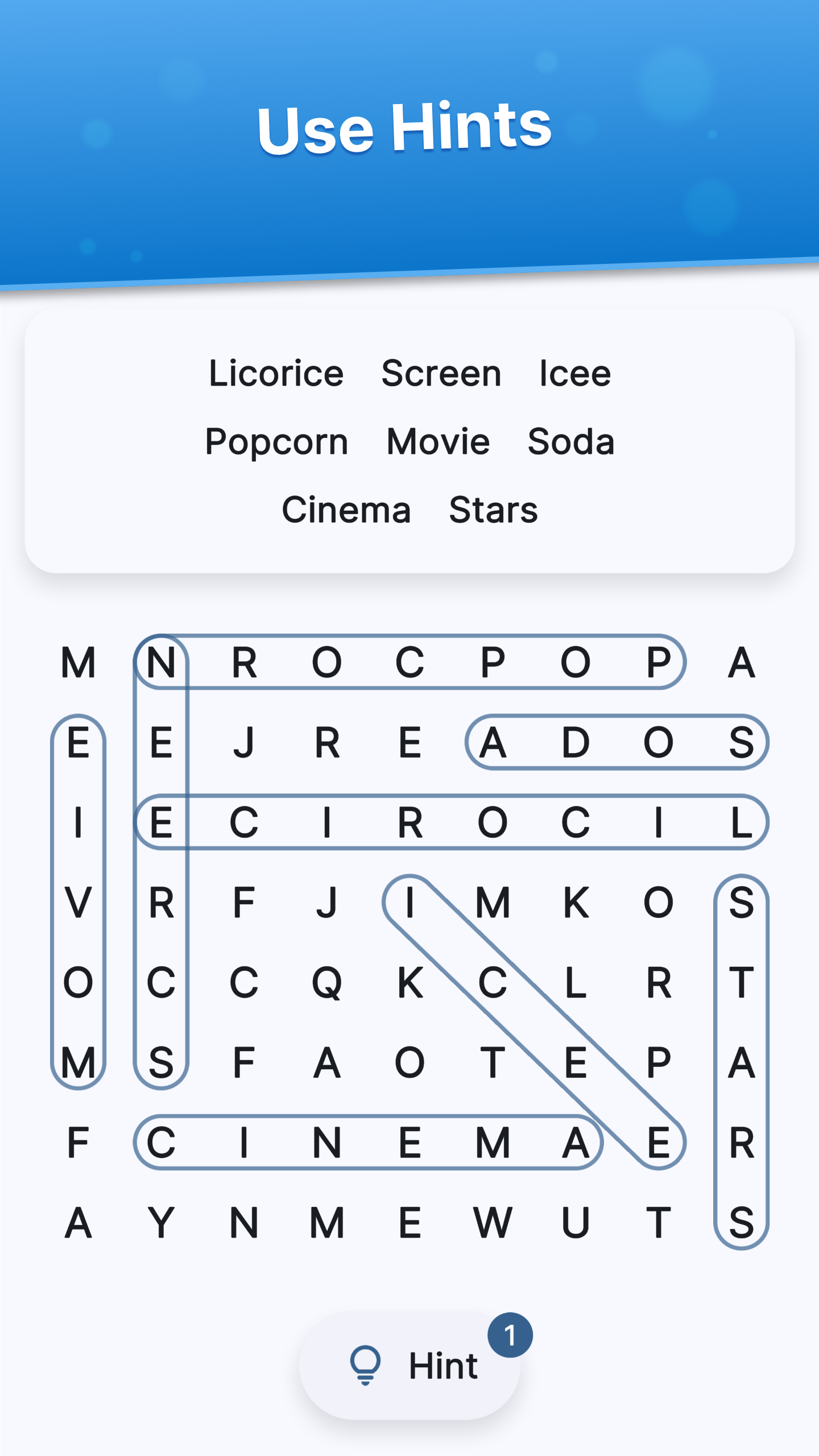 Word Search - crossword puzzles screenshot 9