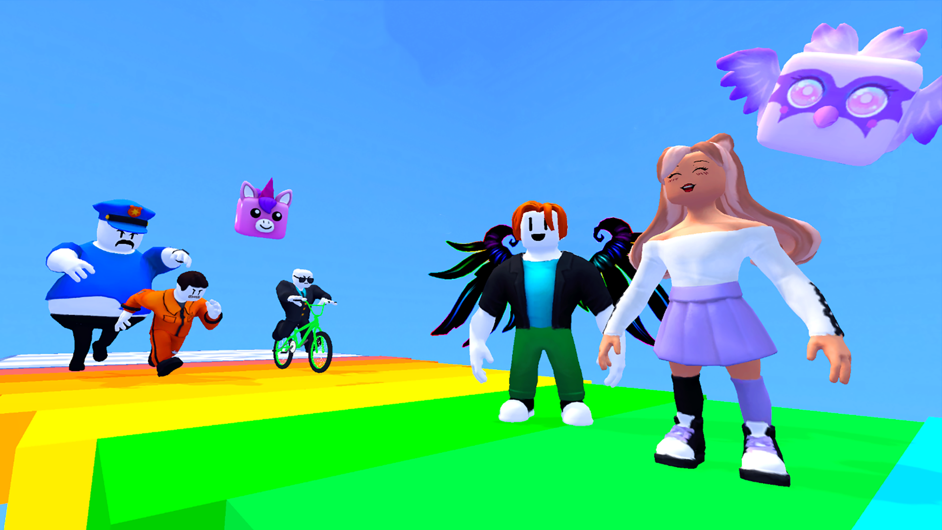 Obby World: Parkour Escape screenshot