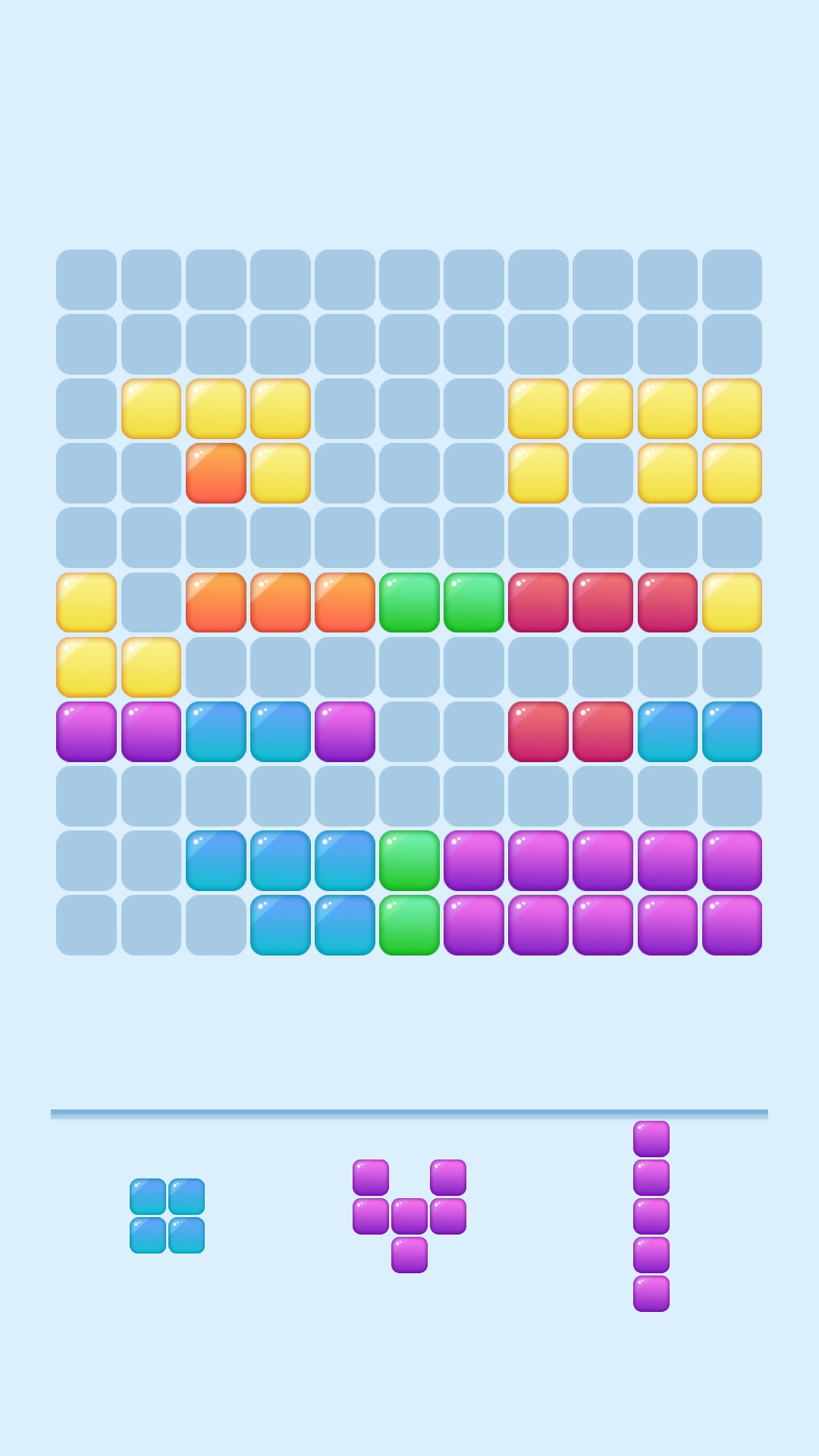 Assemble blocks in puzzle screenshot 4