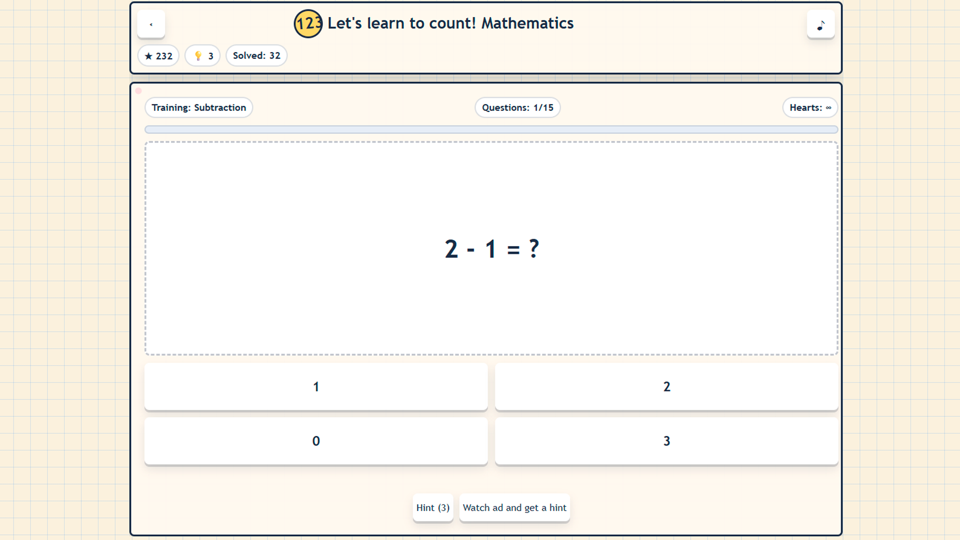 Let's learn to count! Mathematics — screenshot 2