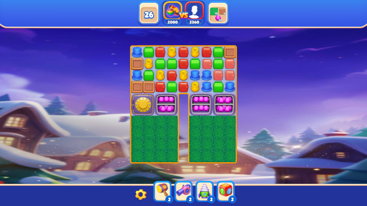 Castle Match 3 Puzzle screenshot