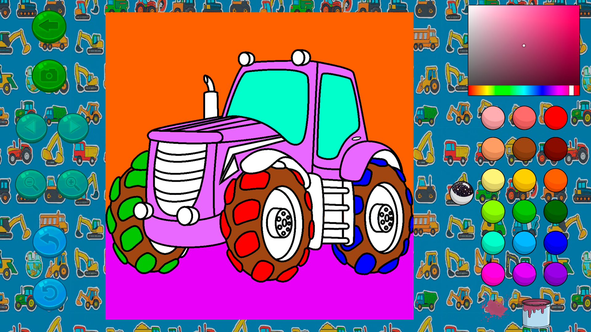 Trucks Coloring Book for Kids screenshot