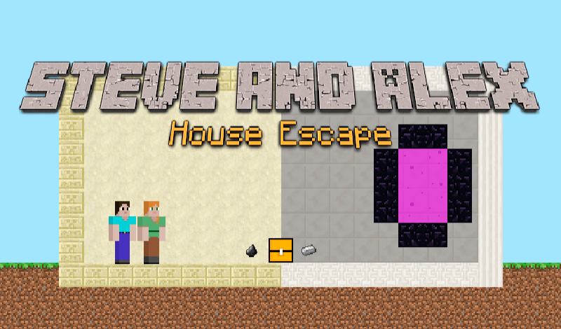 Steve and Alex House Escape game cover