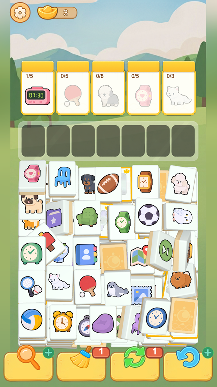 Tile Sort: Super Cards 3D screenshot 5
