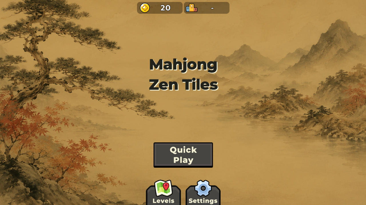 Mahjong: Zen Tiles — screenshot 1