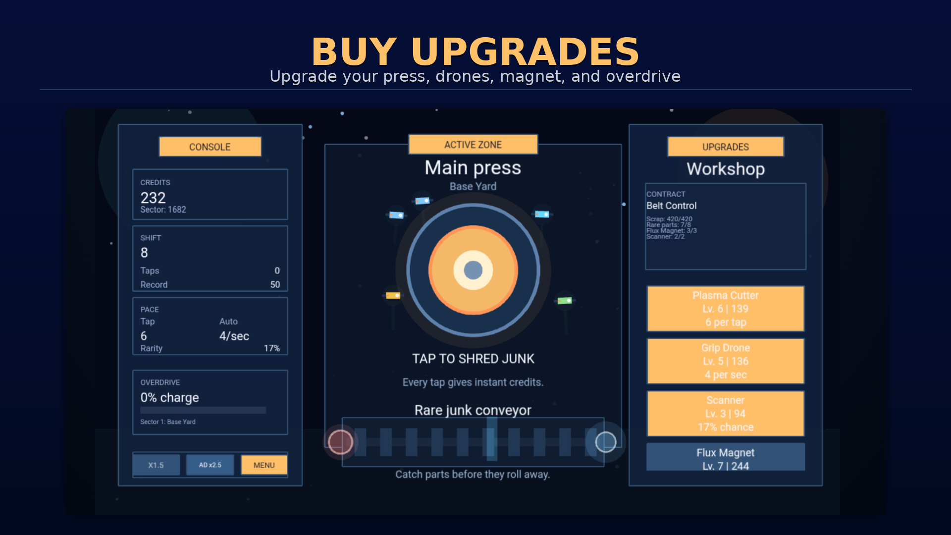Space Junkyard Clicker — screenshot 3