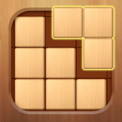 Wood Block 3D icon