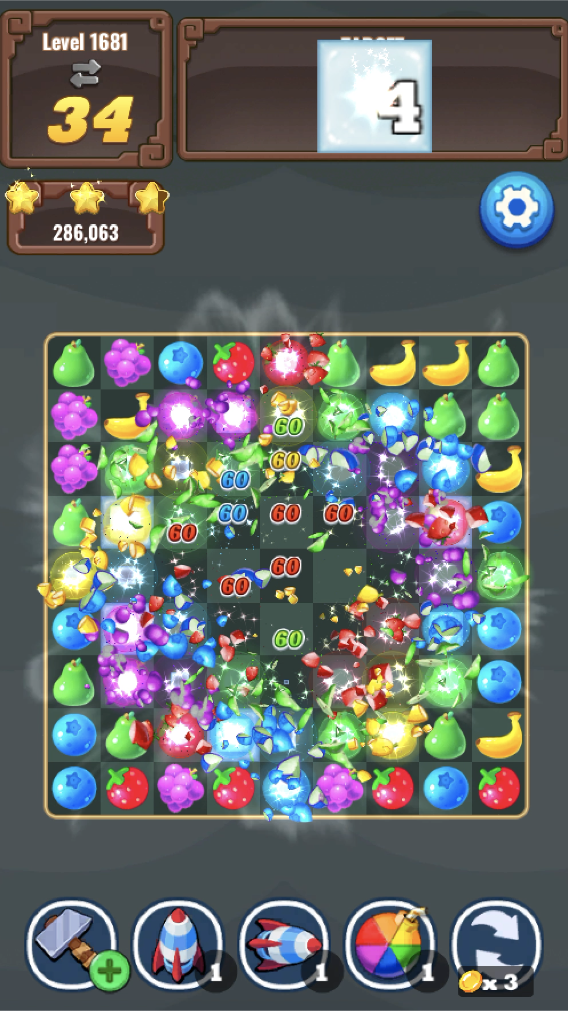 Juicy Fruits Match 3 - Fruit Garden The Orchard screenshot 6