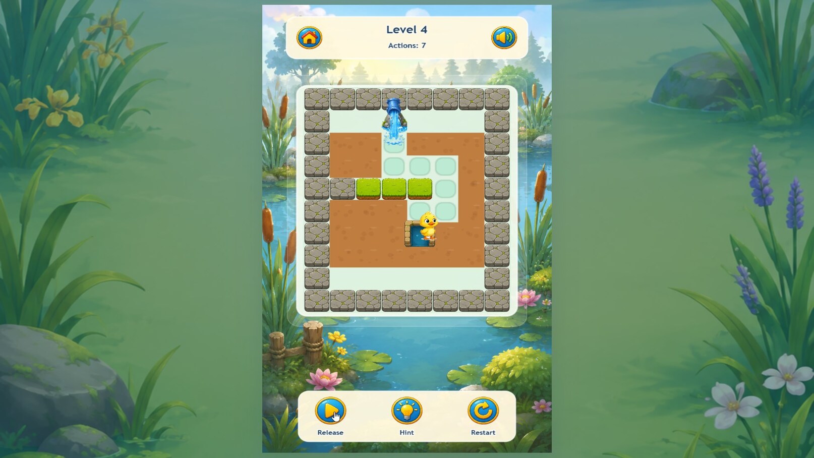 Duckling and the Stream — screenshot 2