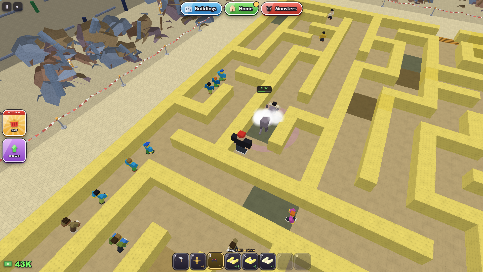 Build Your Backrooms — screenshot 2