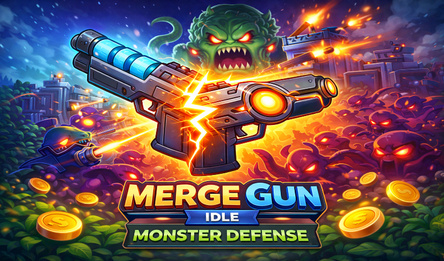 Merge Gun Idle: Monster Defense