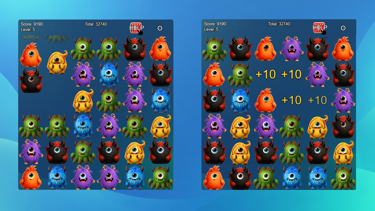 Fluffy Monsters — screenshot 3