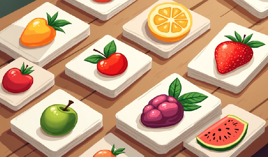 Fruit pair matching: Boost Your Memory