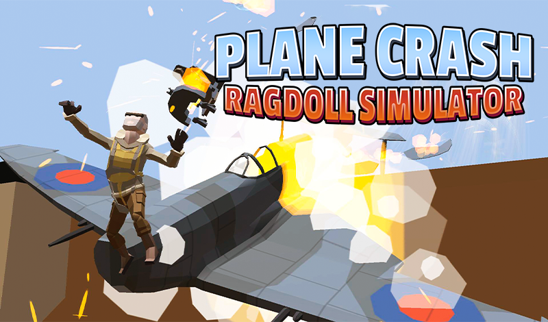 Plane Crash Ragdoll Simulator game cover