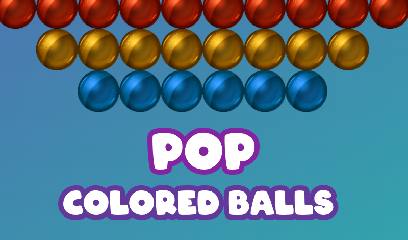 Pop Colored Balls game cover