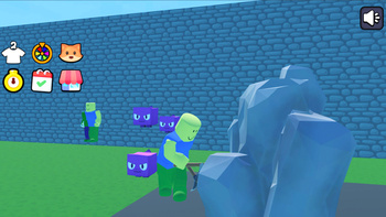 Obby Robbie: Mega Miner Simulator
