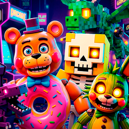 Merge: Brainrots - Mine and FNAF