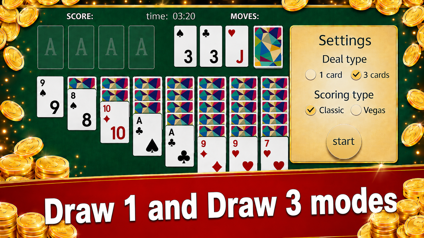 Klondike Solitaire game screenshot 2