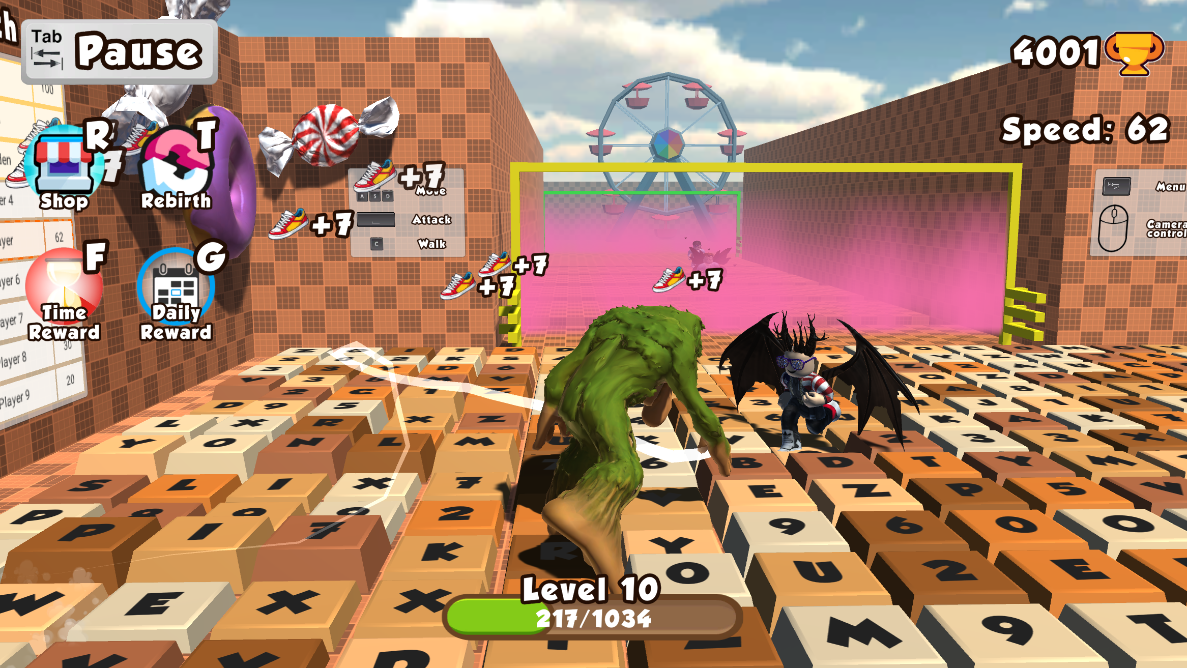 Break the Keyboard Escape: Brainrot Boss Mode Obby — screenshot 6