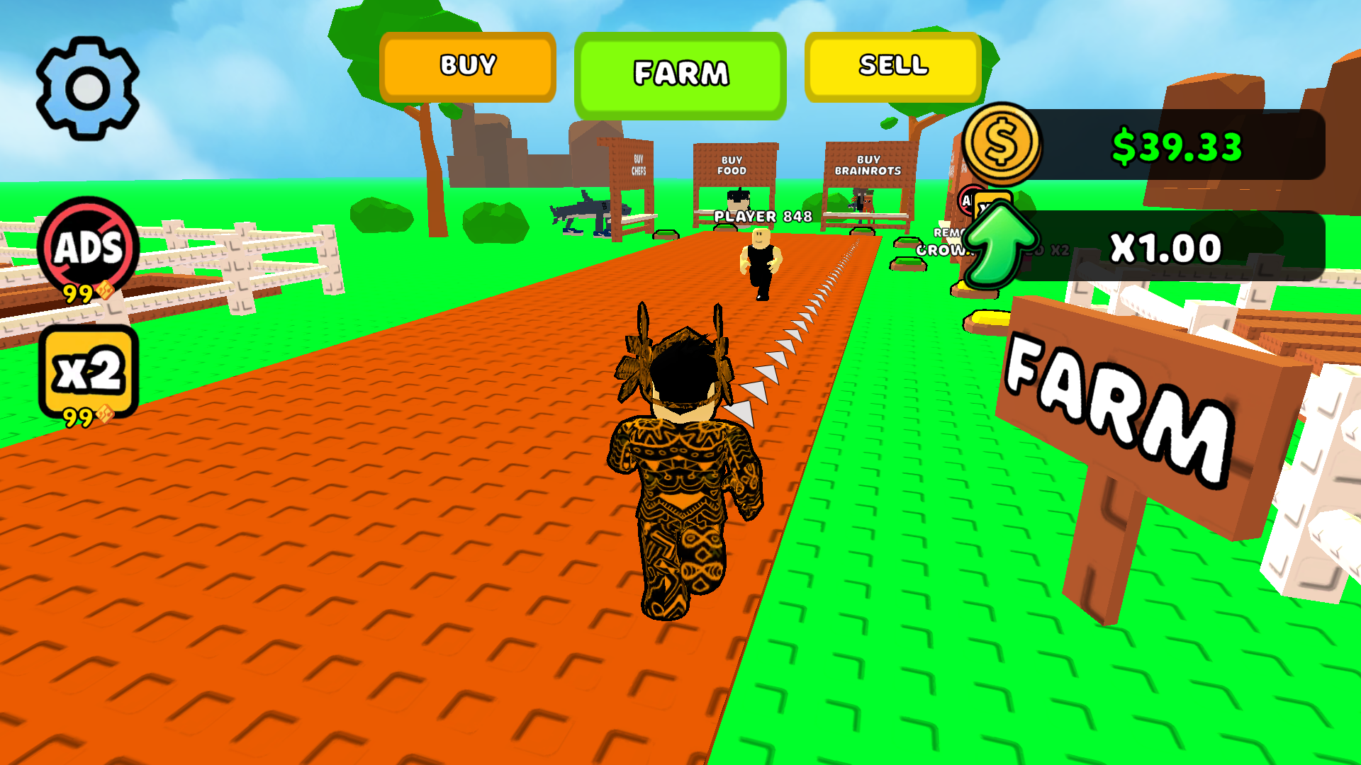 Obby: Brainrot Farm! Evolution 3D +1 Tycoon RNG — screenshot 11