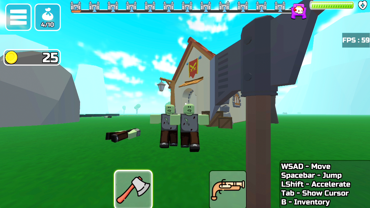 Obby & Dead River screenshot