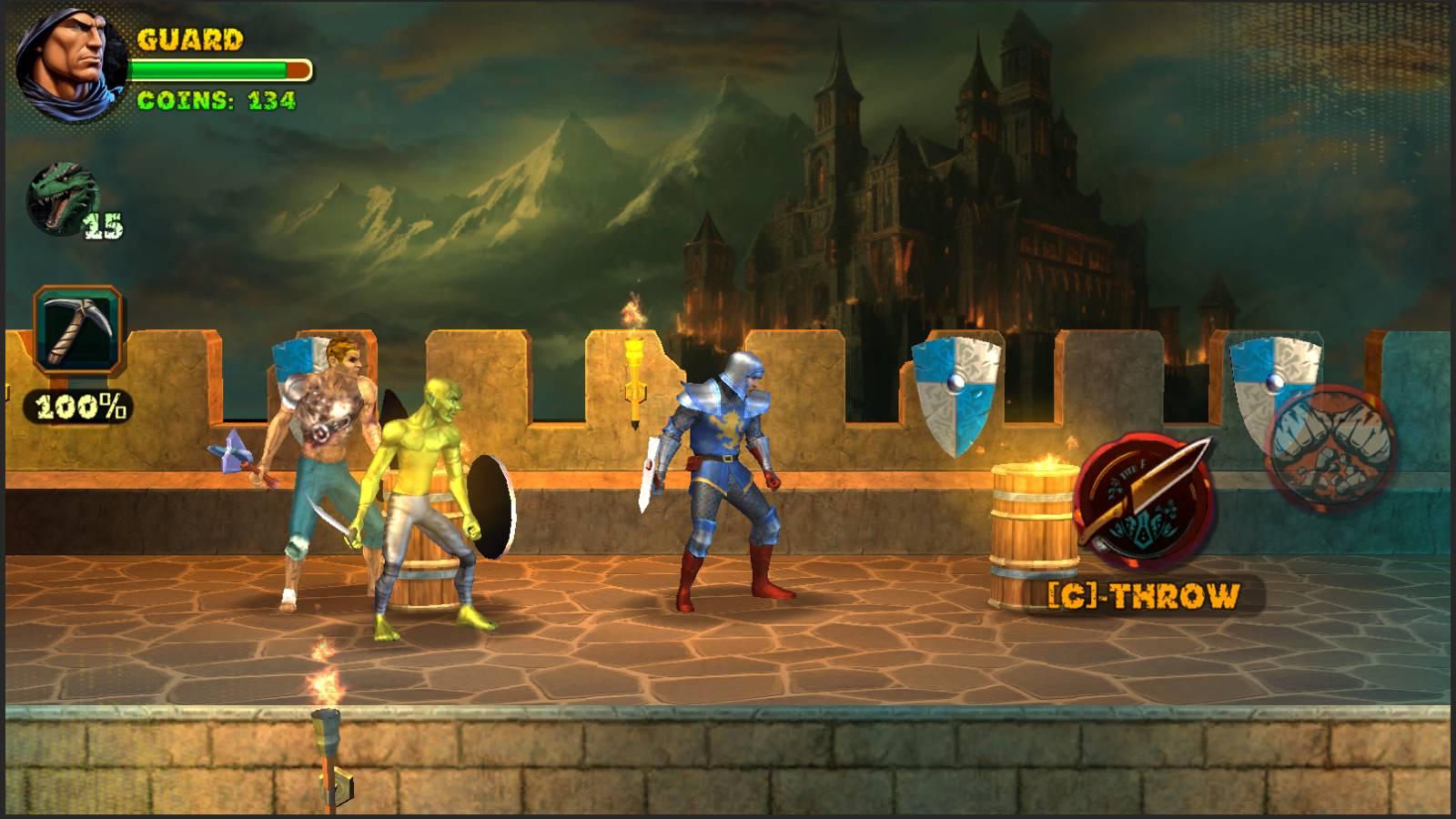 Siege: fighting for wall screenshot