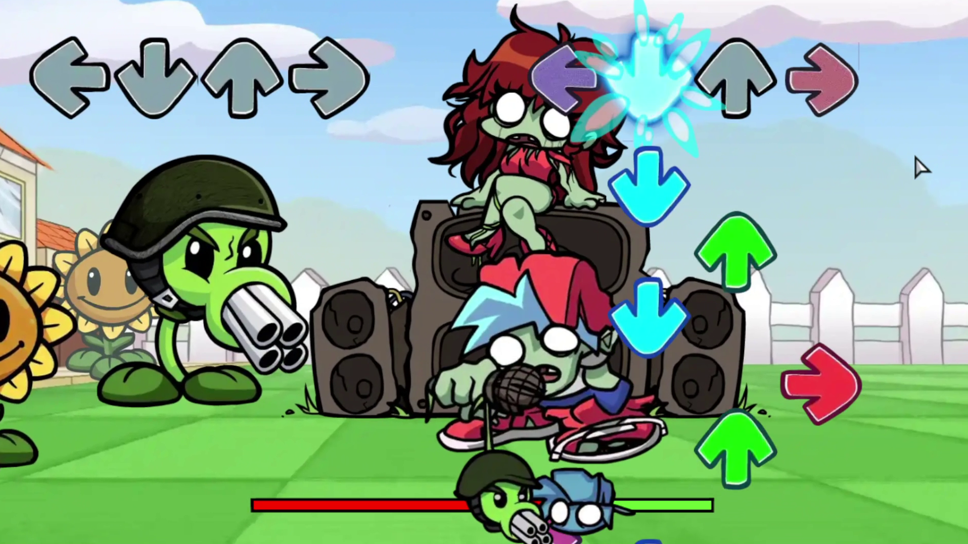 Friday Night Funkin' Plants vs. Rappers — screenshot 2