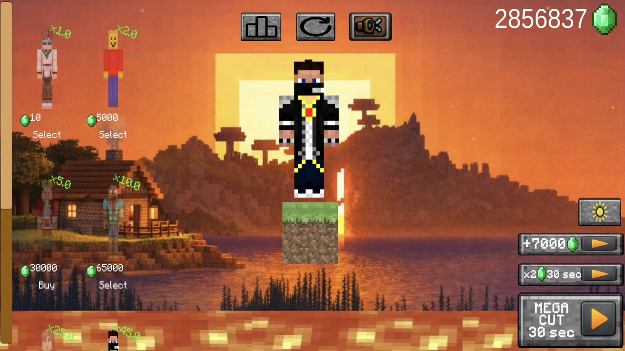 Slice Mine Let's Players! Cubic Cut! — screenshot 1