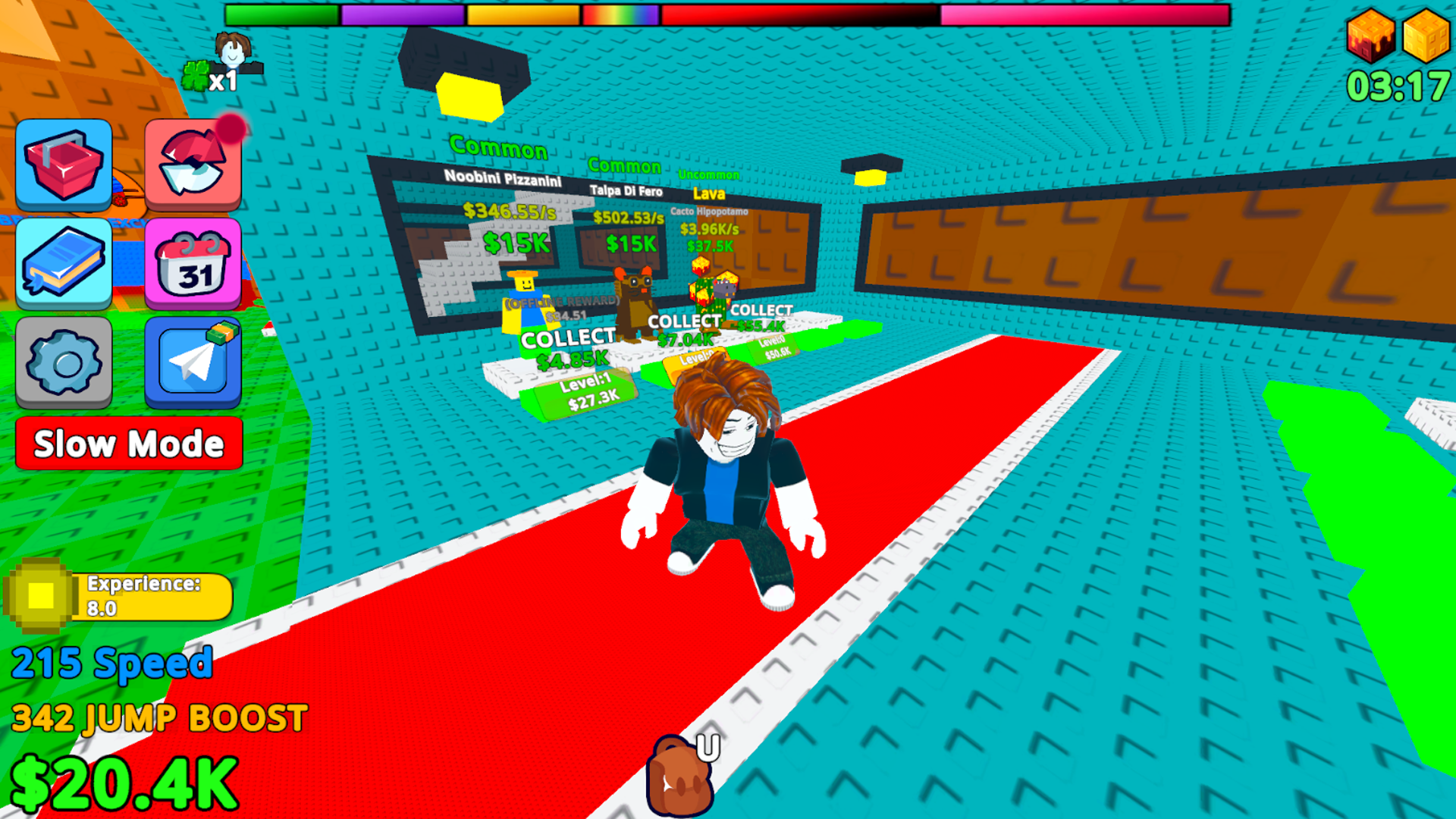 Obby: Brainroot Parkour! screenshot