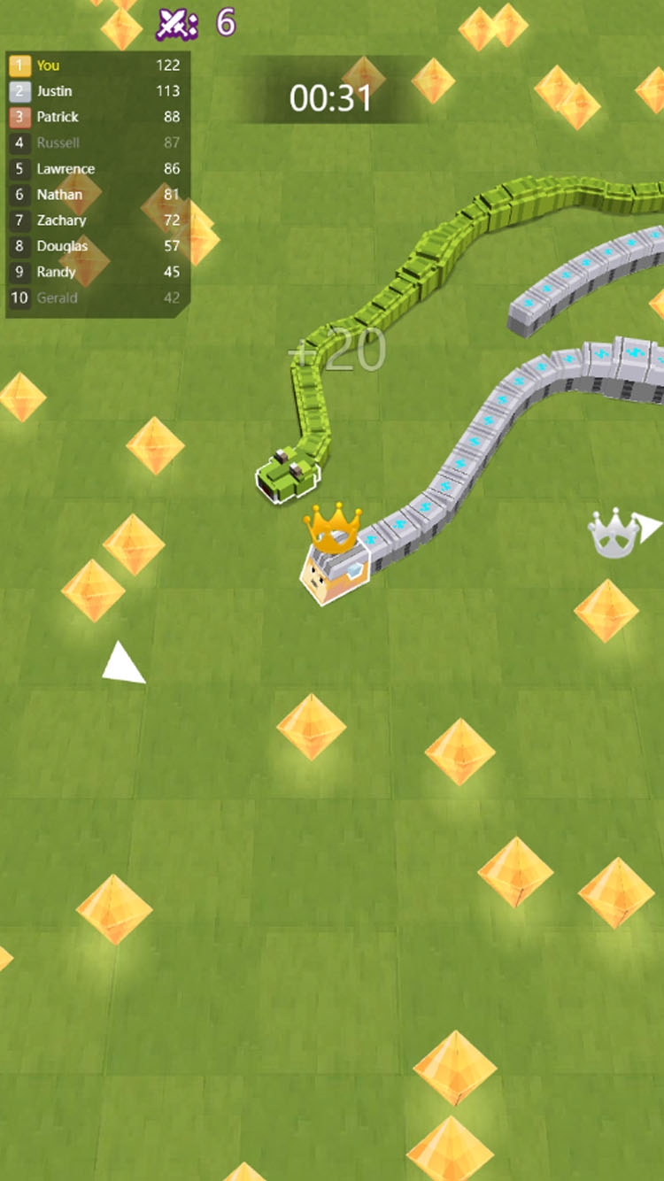 Merge Snake War screenshot 6