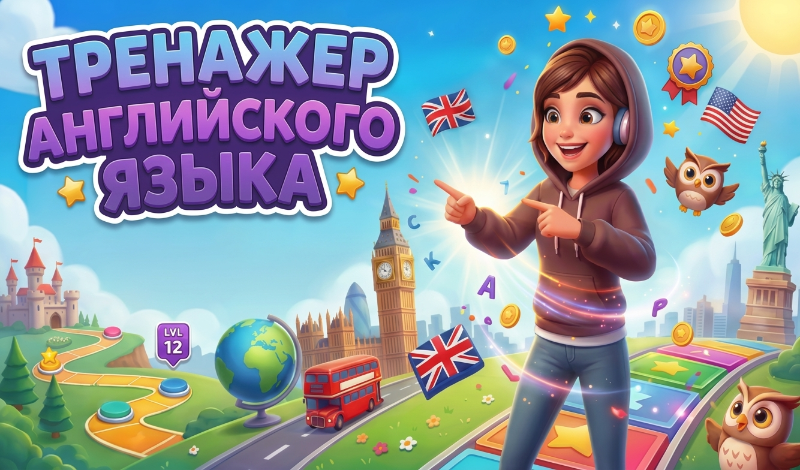 Тренажер английского языка game cover