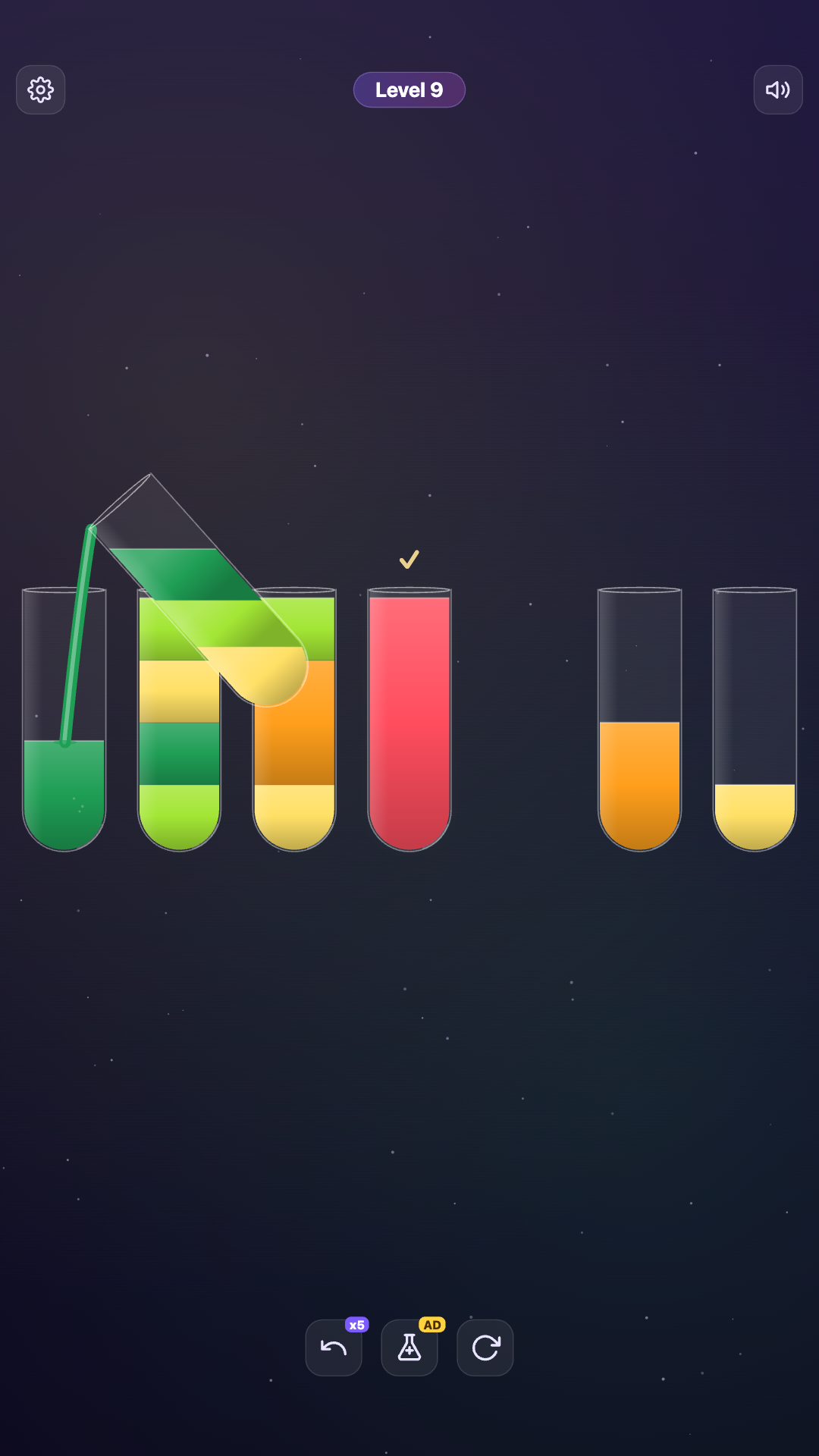 Potion Lab - potion sort puzzle screenshot 5