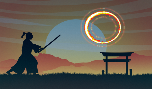 The way of the samurai. Magic.