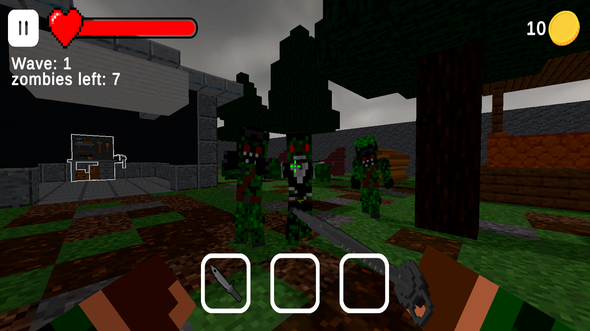 Mine: Zombie Shooter — screenshot 1