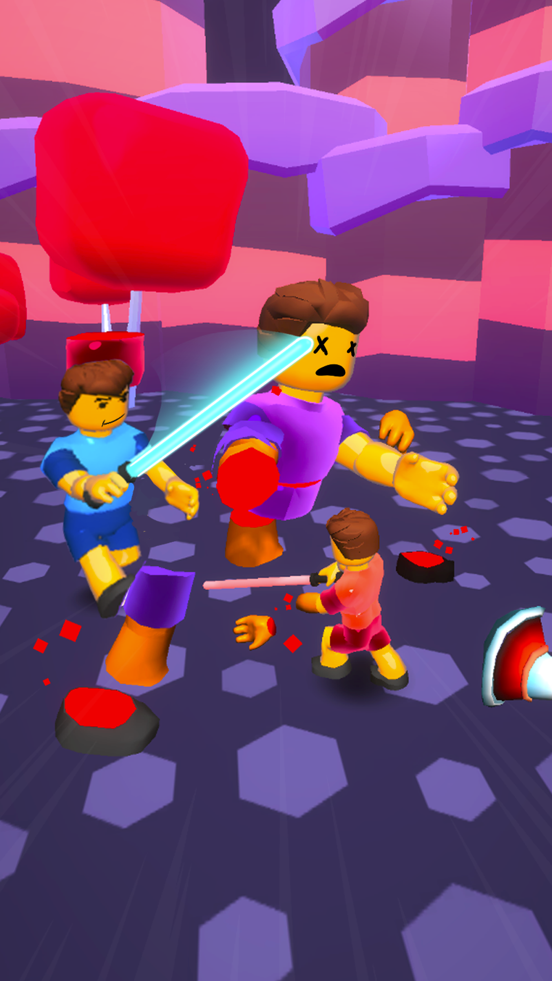 Hero Blocks Arena! Ragdoll Sword Fight! screenshot 10
