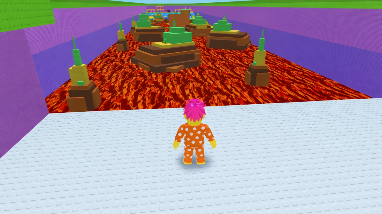 Obby: Survive Lava for Brainrots! screenshot