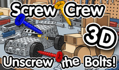 Screw Crew 3D: Unscrew the Bolts!