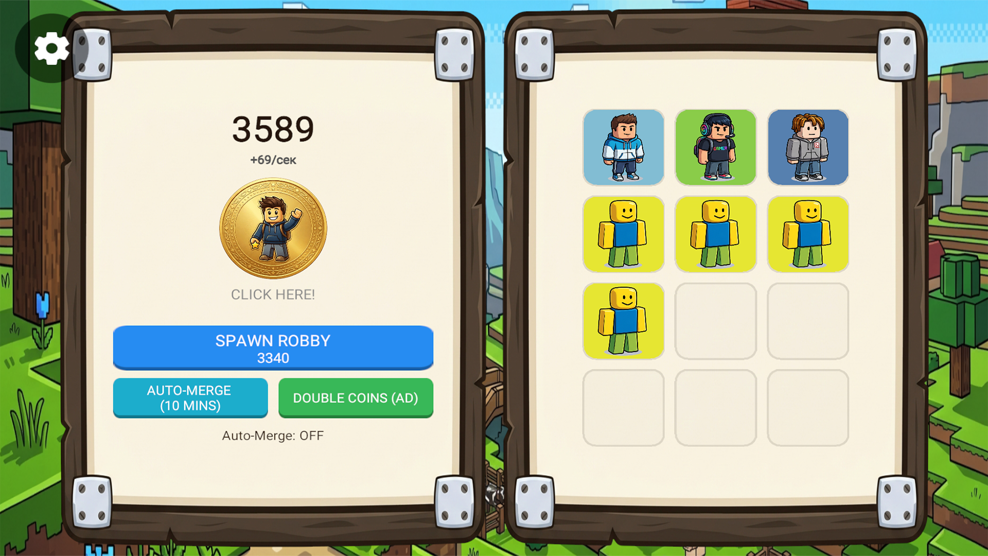 Robby Brainrot: Merge Evolution — screenshot 4