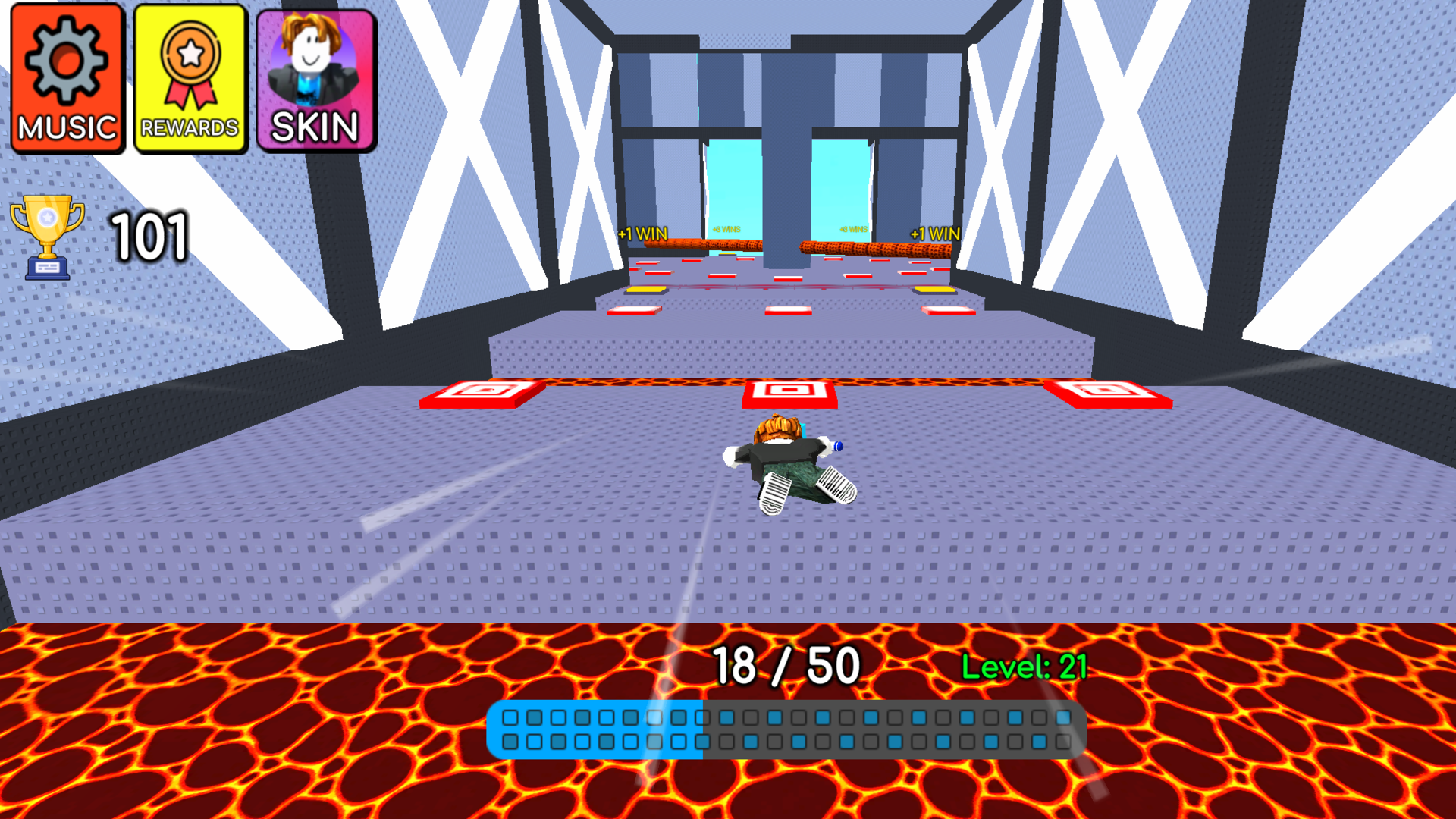 +1 Upgrade Jump Hammer Escape Obby Online 3D — screenshot 2