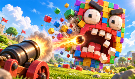 Rocket Cannon: Shoot the Shapes