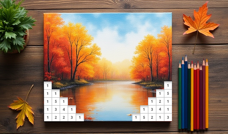 Pixely - Color by number game cover