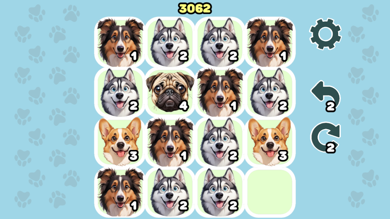 Merge dogs — screenshot 2