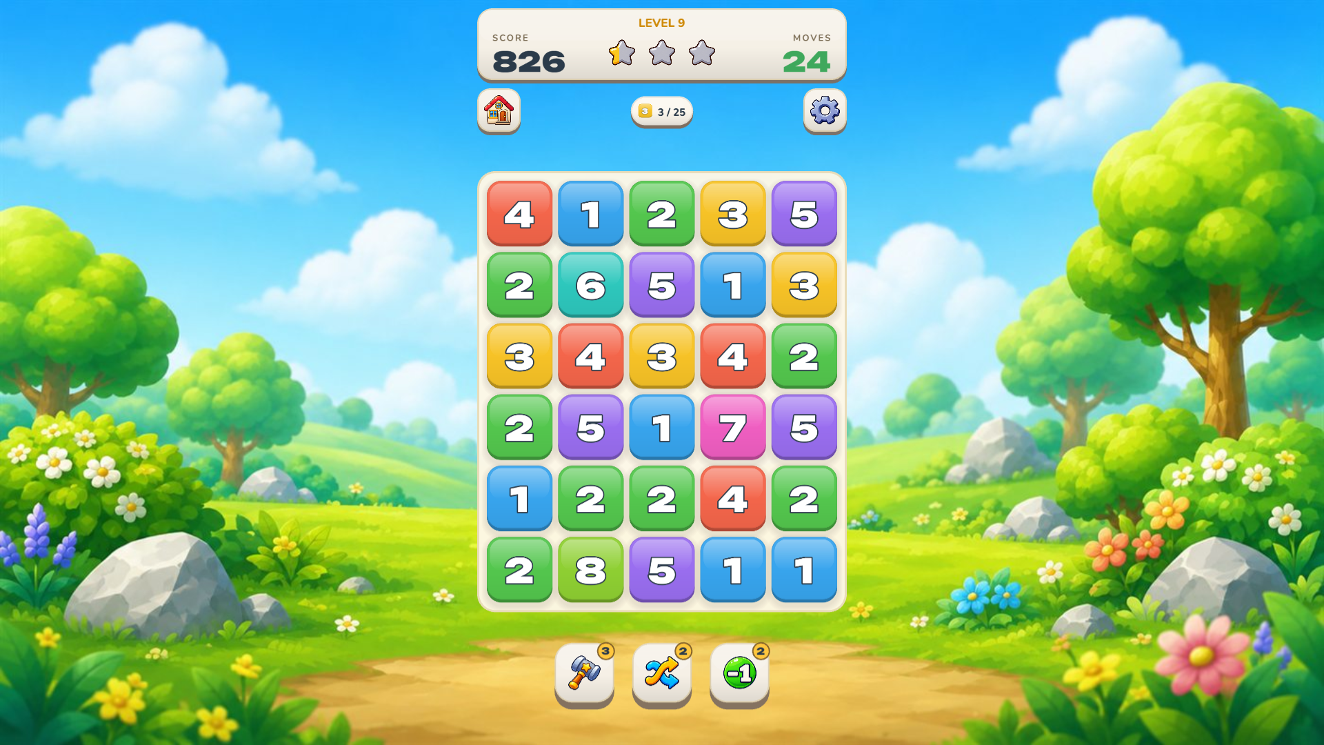Merge Numbers - Match 3 screenshot 3