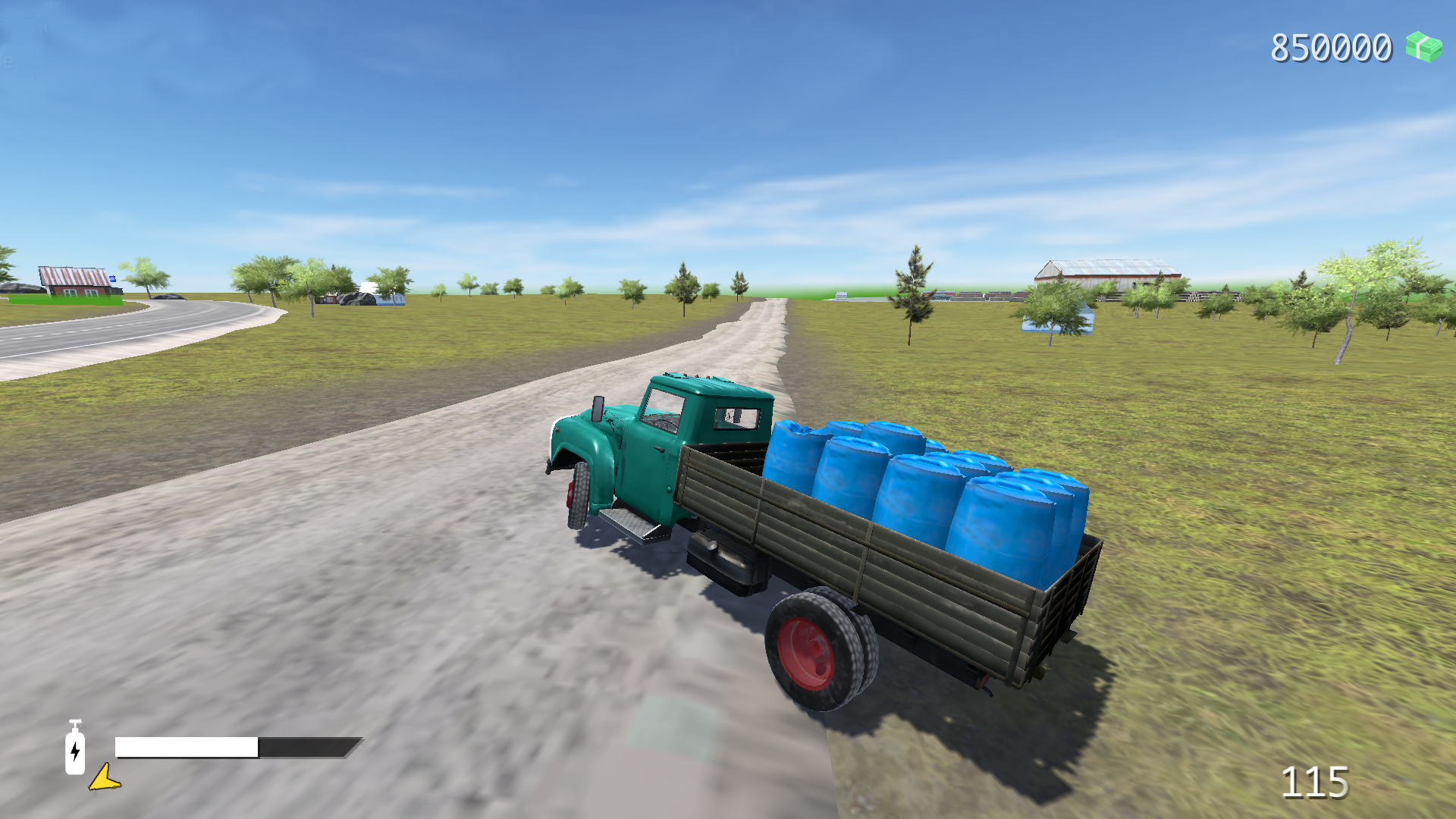 Дрифт суета на ЗИЛЕ: Зимний сезон — screenshot 1