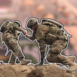 Солдатики - Захват точек на двоих