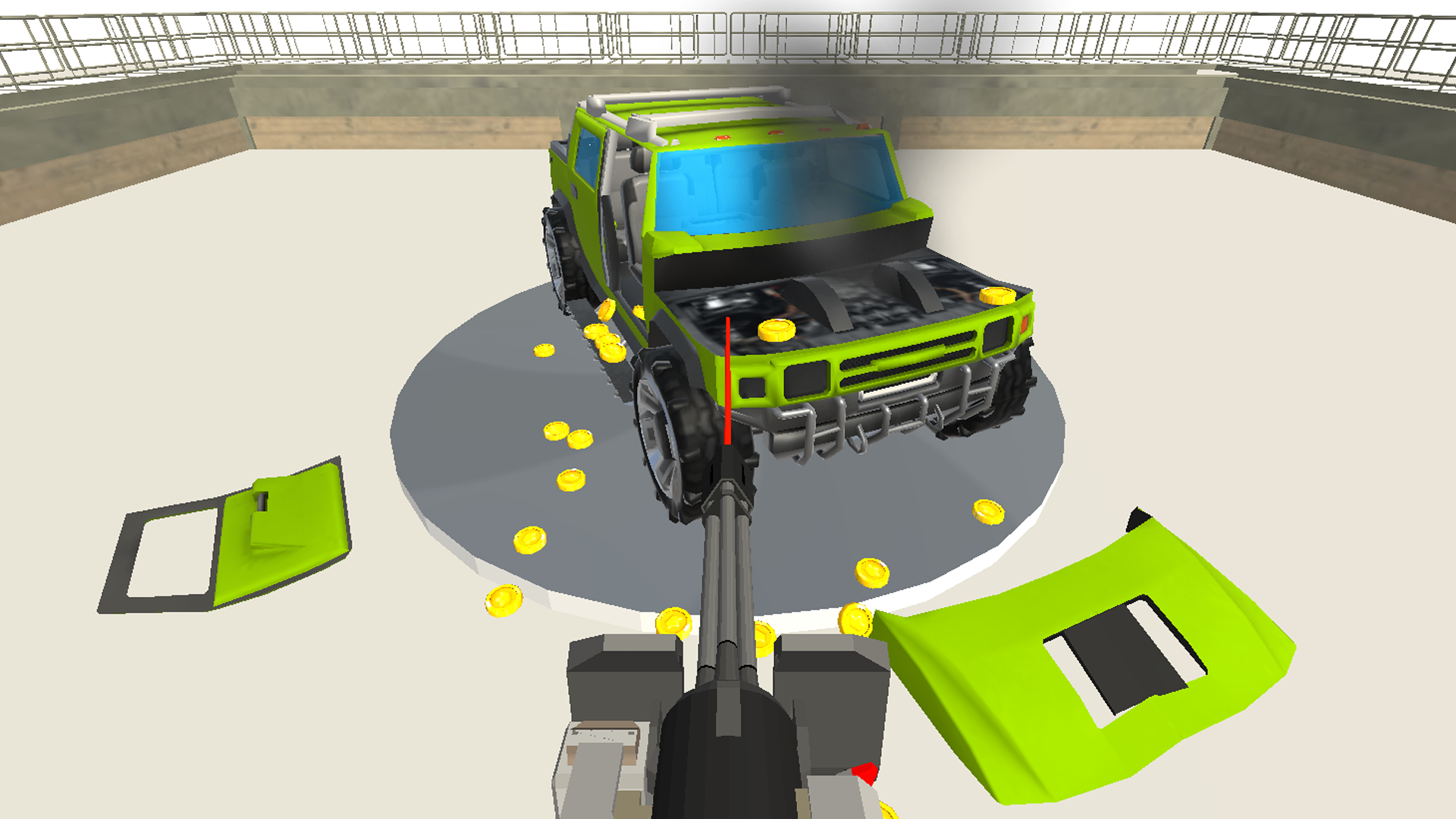 Destroy the car 3D screenshot