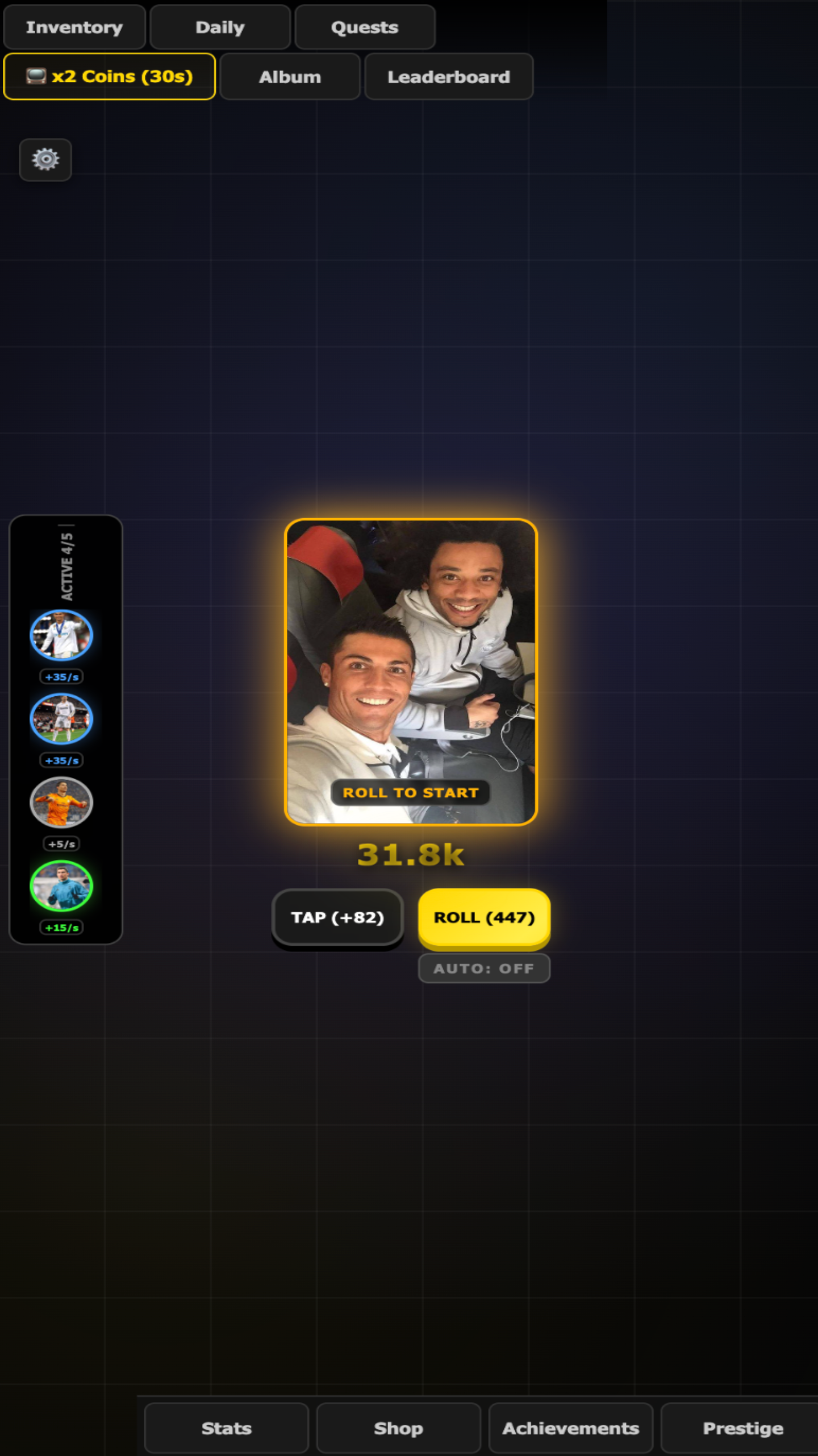 Ronaldo RNG: Card Collection screenshot 4