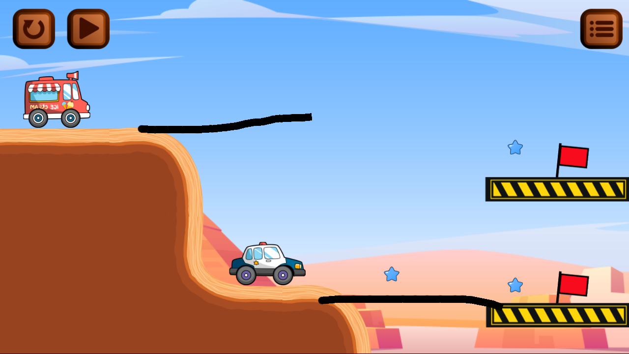 Draw The Car Bridge screenshot