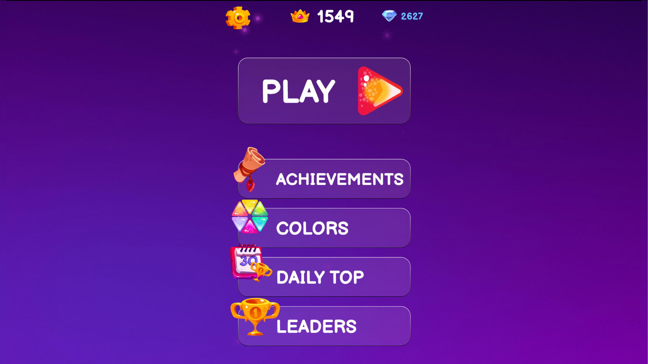 Triangles Blocks screenshot