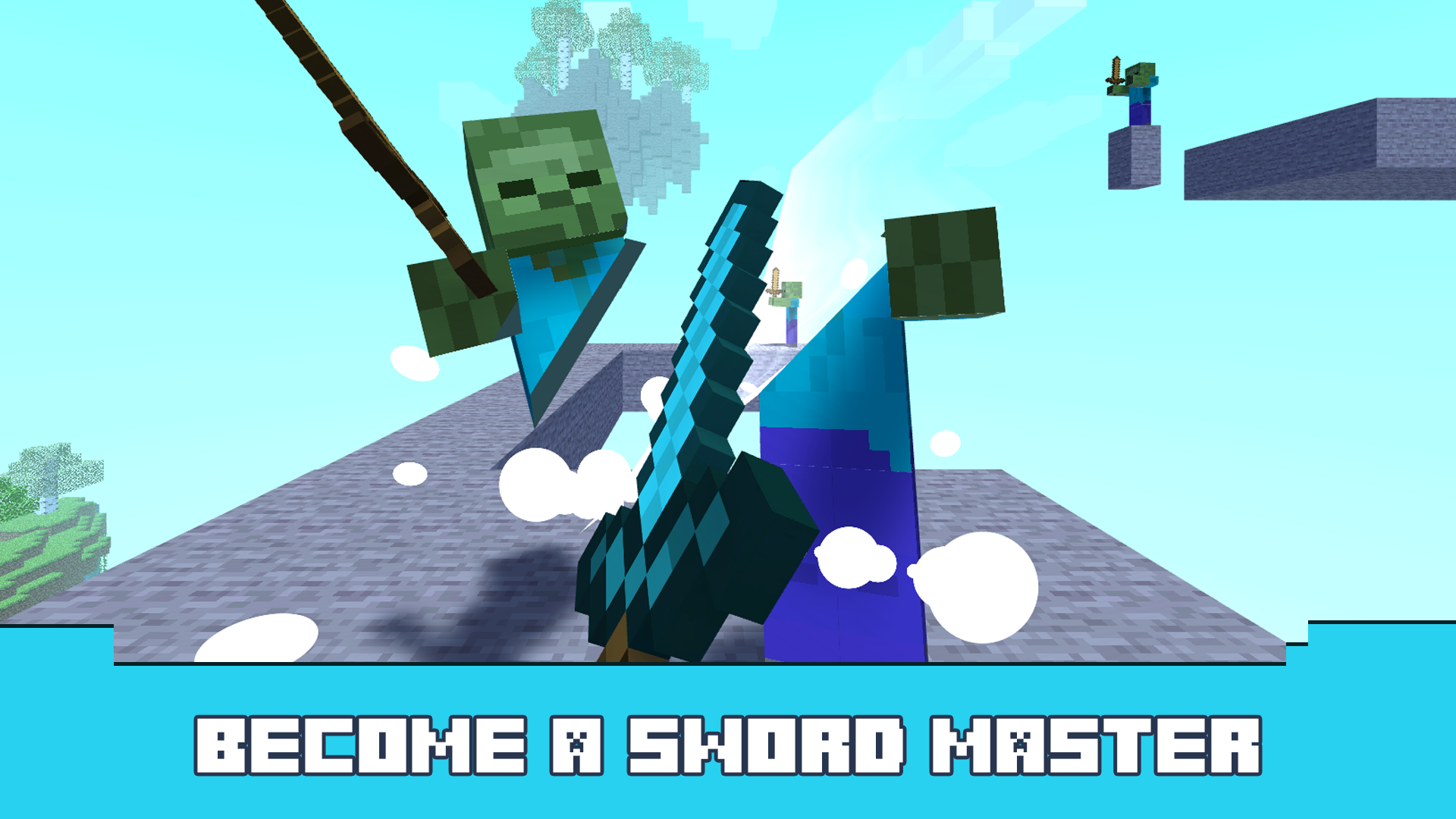 Super Sword - Noob Vs Zombies screenshot